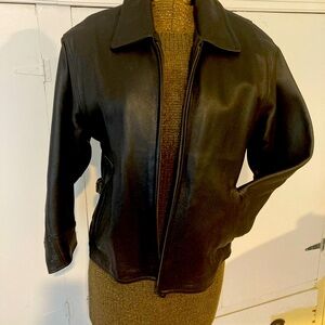 Vintage Eddie Bauer leather jacket XS